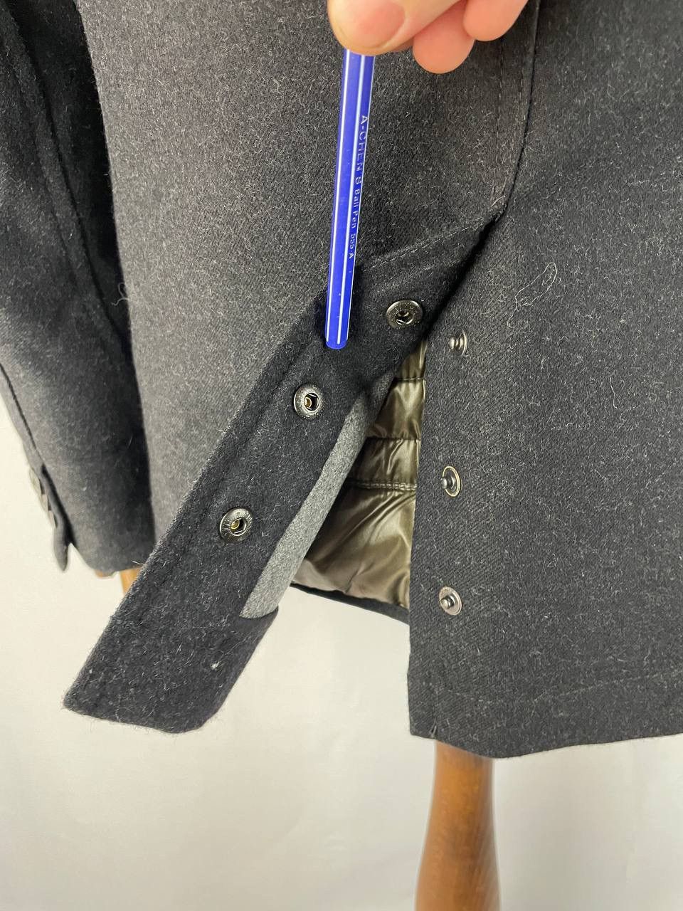 Moncler Moncler Navy Coat Trench Jacket 3 size Size US M / EU 48-50 / 2 - 14 Thumbnail
