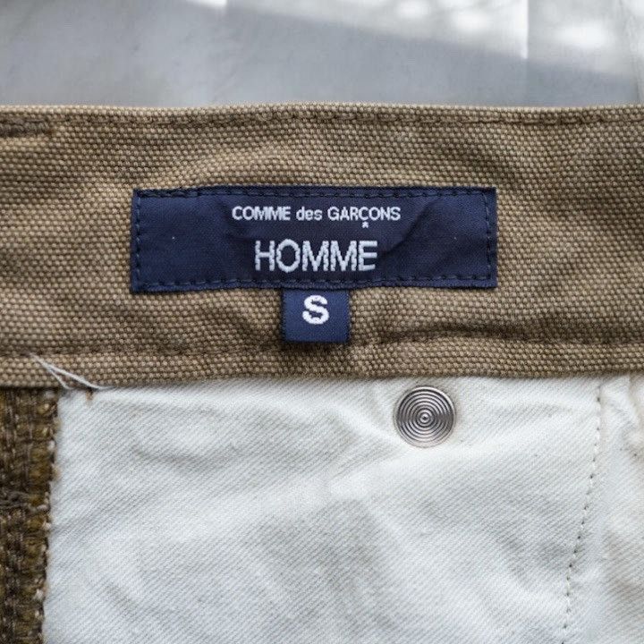 Comme des Garcons Homme NWT 25AW COMME des GARCONS HOMME Patchwork Pants Brown S Size US 33 - 6 Thumbnail