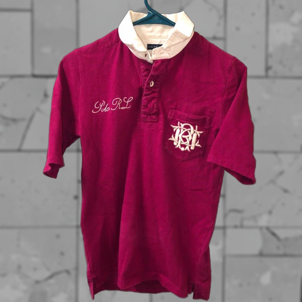 Polo Ralph Lauren VINTAGE Polo Ralph Lauren Golf Polo Shirt Men S Pink Short Sleeve 17.5 Inch Armpit Size US S / EU 44-46 / 1 - 1 Thumbnail
