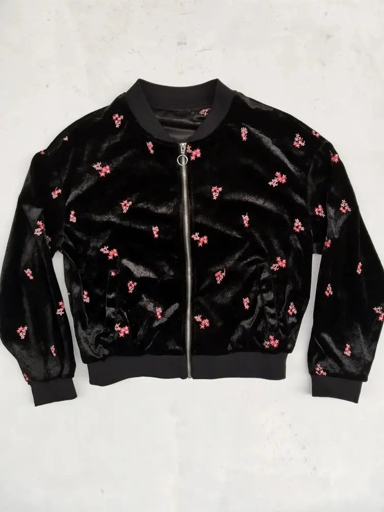 Japanese Brand Vintage!!! Flora Embroidered Sweaters Size US M / EU 48-50 / 2 - 1 Thumbnail