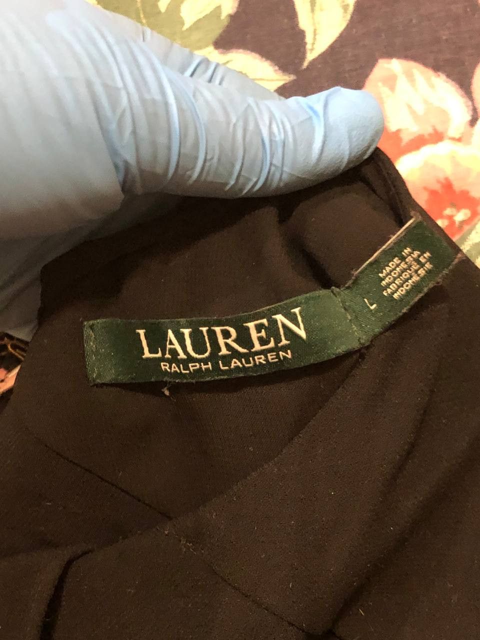 Lauren Ralph Lauren Lauren Ralph Lauren Long Sleeve black Vintage size L Size L / US 10 / IT 46 - 2 Thumbnail