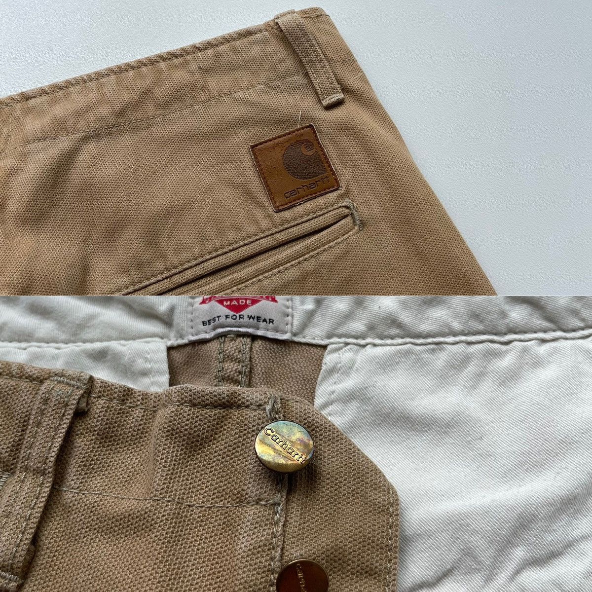 Carhartt Carhartt Union Made Loyalty Pant Vintage Chino Beige Size US 32 / EU 48 - 6 Thumbnail