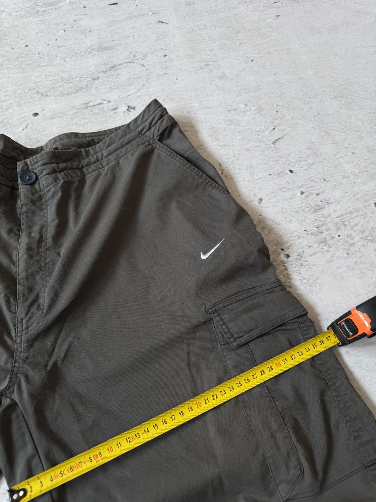 Nike × Vintage NIKE CARGO VINTAGE Y2K OVERSIZE BAGGY FIT PANTS SWEATPANTS Size US 34 / EU 50 - 12 Thumbnail