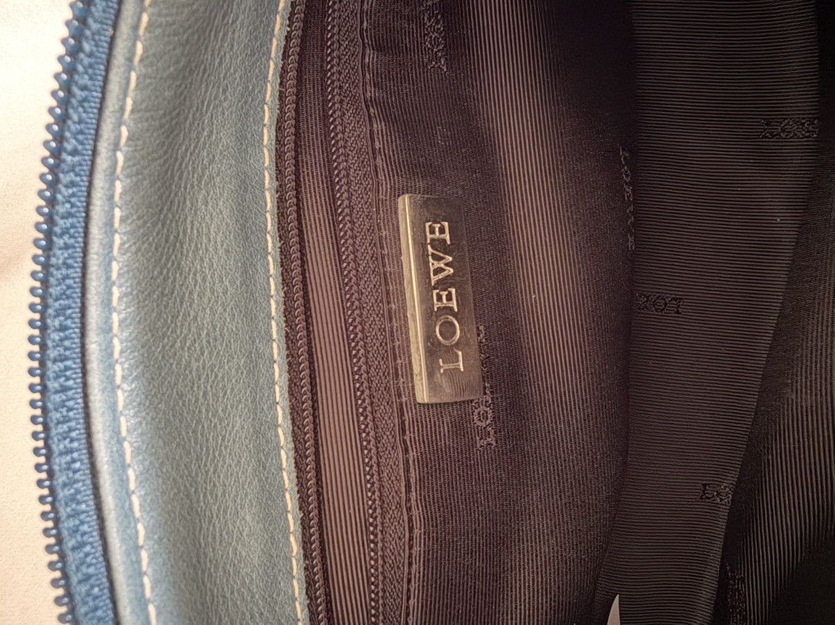 Loewe rare** loewe canvas/leather anagram shoulder bag vintage Size ONE SIZE - 8 Thumbnail