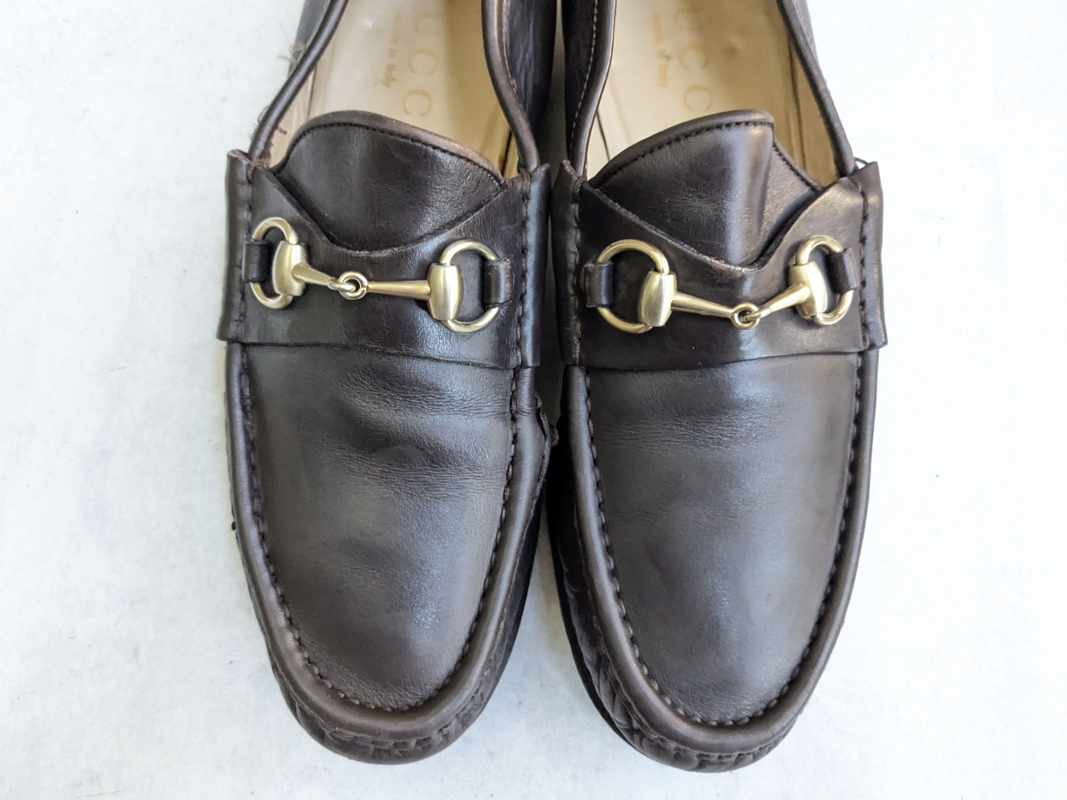 Gucci Gucci Horsebit Loafers Brown 10 Leather Size US 10 / EU 43 - 3 Thumbnail