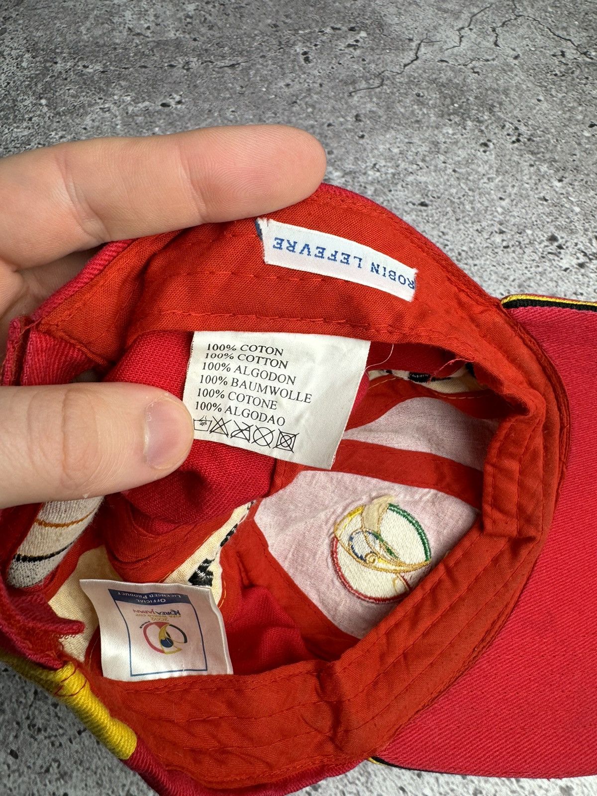 Japanese Brand × Vintage 2002 FIFA World Korea Japan Cap Hat Soccer Team Vintage Size ONE SIZE - 6 Thumbnail