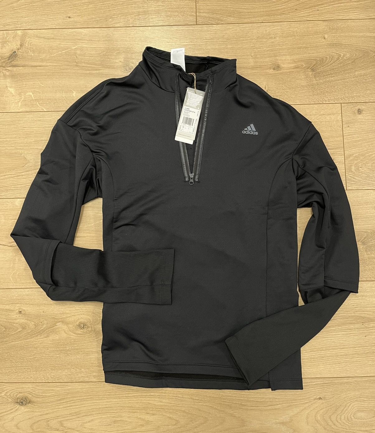 Adidas Adidas Cold.Rdy Cover Up Women Black Size Large Running Size L / US 10 / IT 46 - 1 Thumbnail