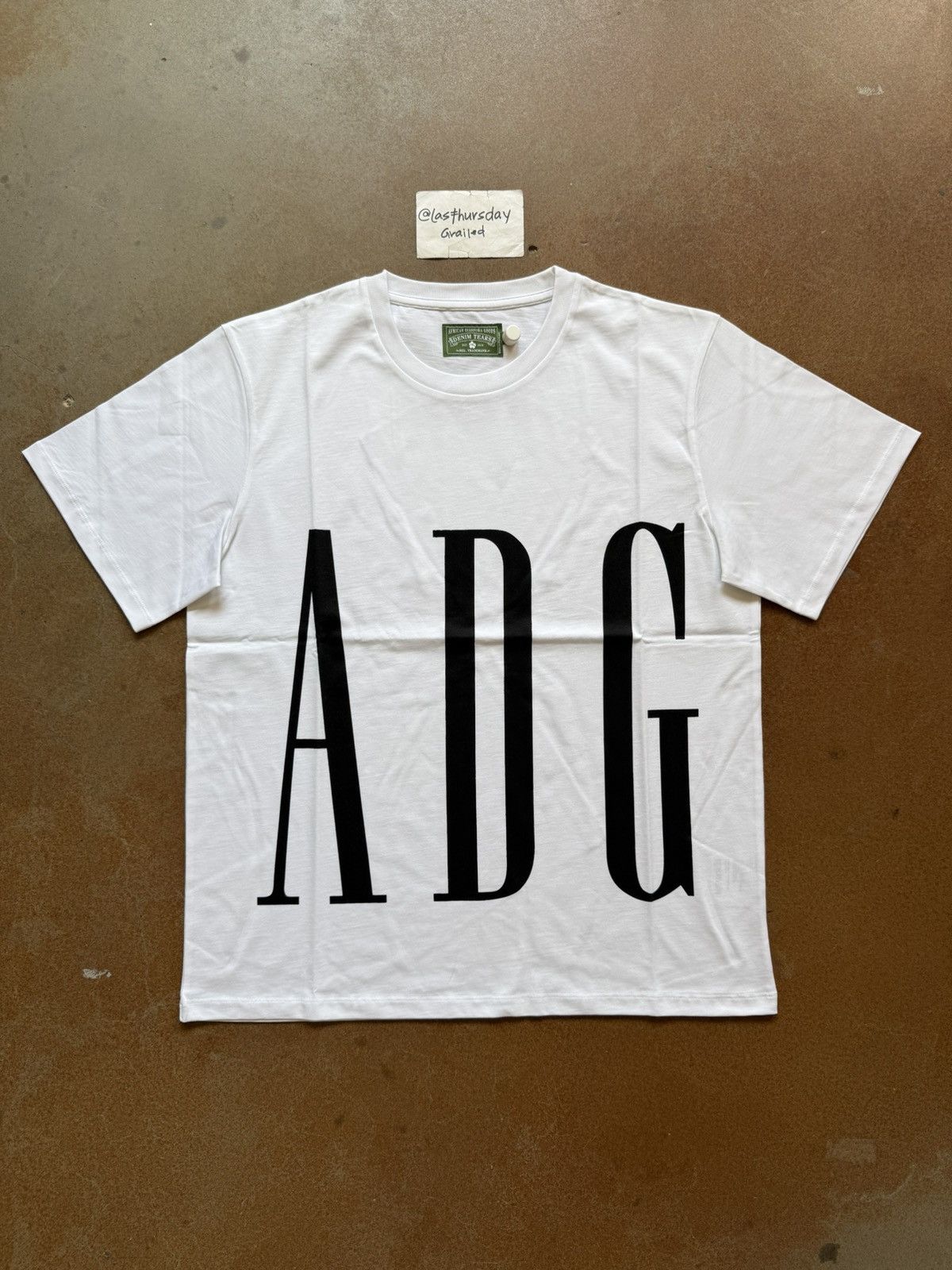 DENIM TEARS Denim Tears ADG Inc. Tee White XL Size US XL / EU 56 / 4 - 1 Thumbnail