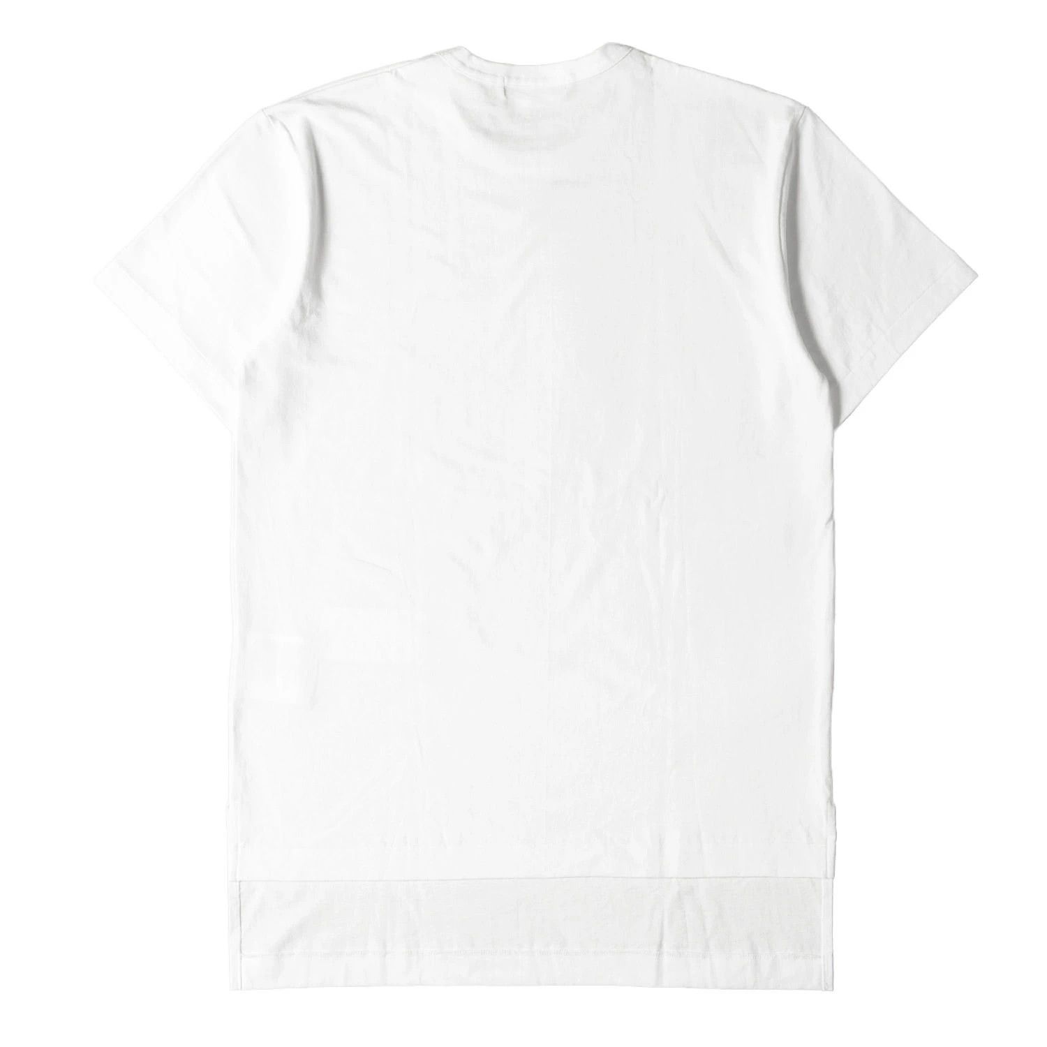 Comme des Garcons Homme Deux T-Shirts logo crew neck cut sew short sleeve White Size US L / EU 52-54 / 3 - 2 Thumbnail