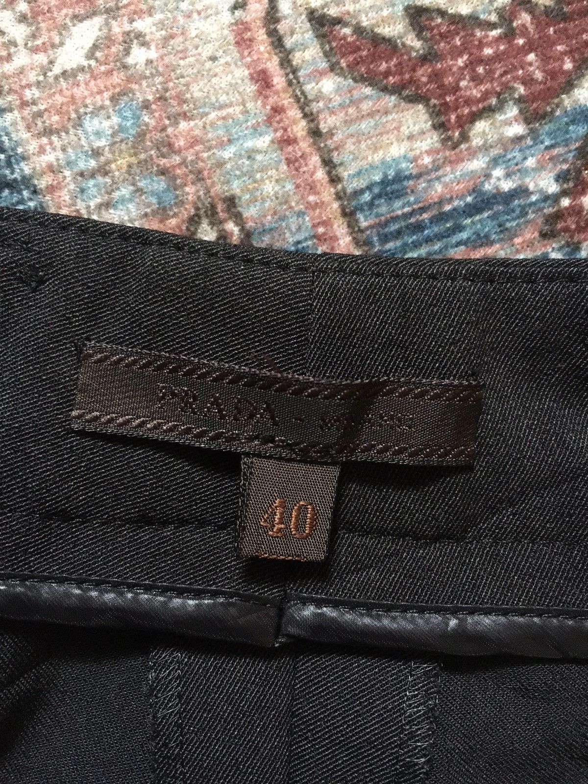 Prada Prada Black Trouser Size 28" / US 6 / IT 42 - 5 Thumbnail