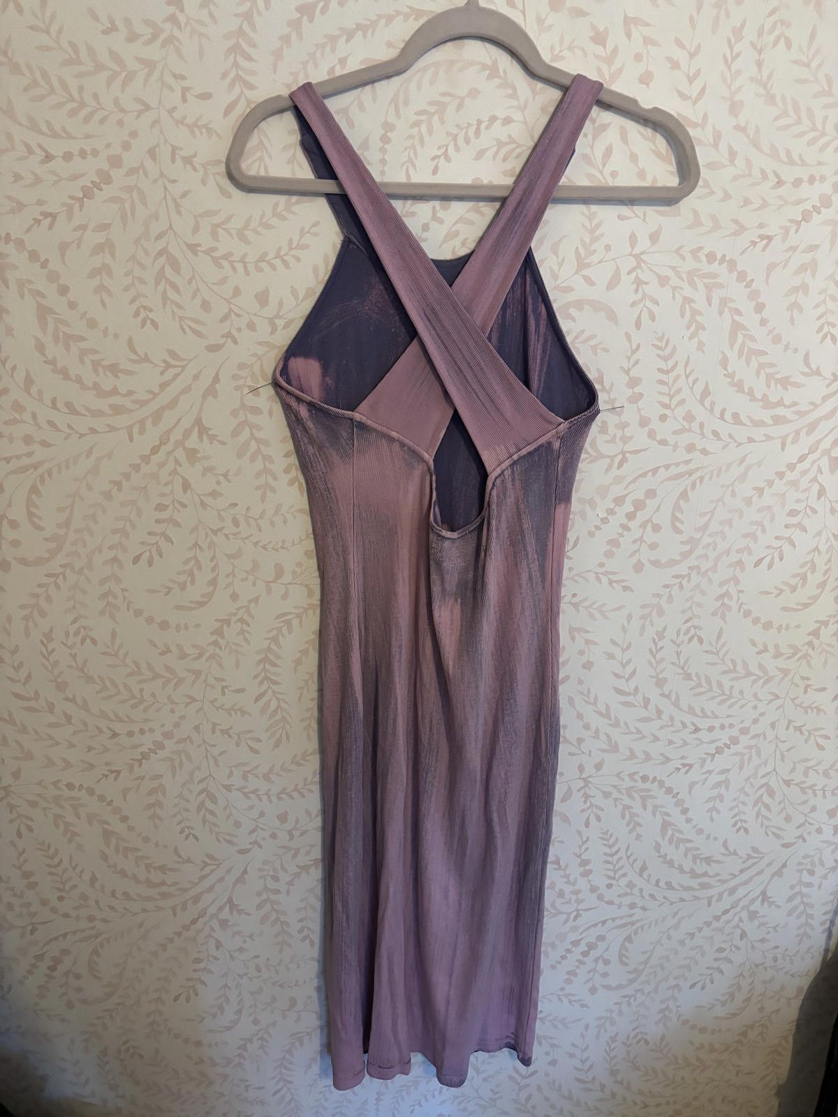 Other Young, Fabulouls and Broke Y2K Purple Acid Wash Dress L Size L / US 10 / IT 46 - 6 Thumbnail