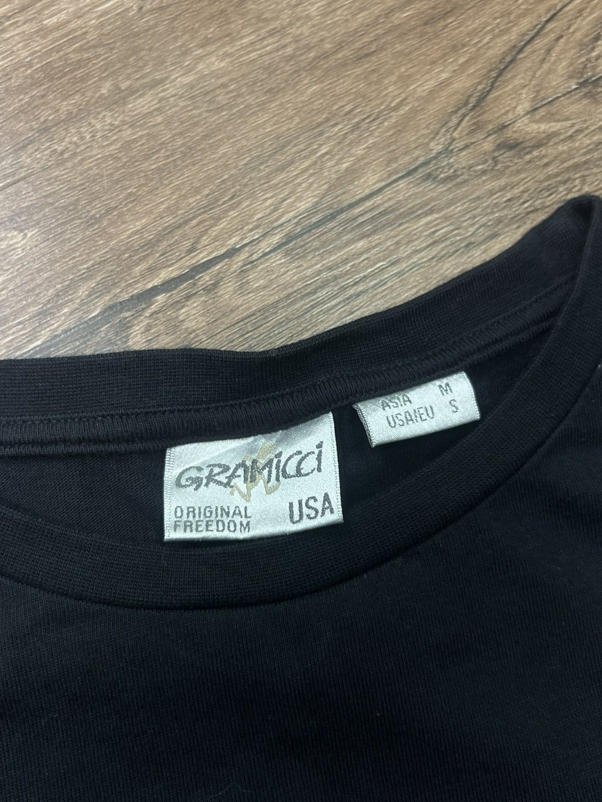 Gramicci Gramicci Big Back Logo Tee Black White Embroidery Oversized Size US S / EU 44-46 / 1 - 6 Thumbnail