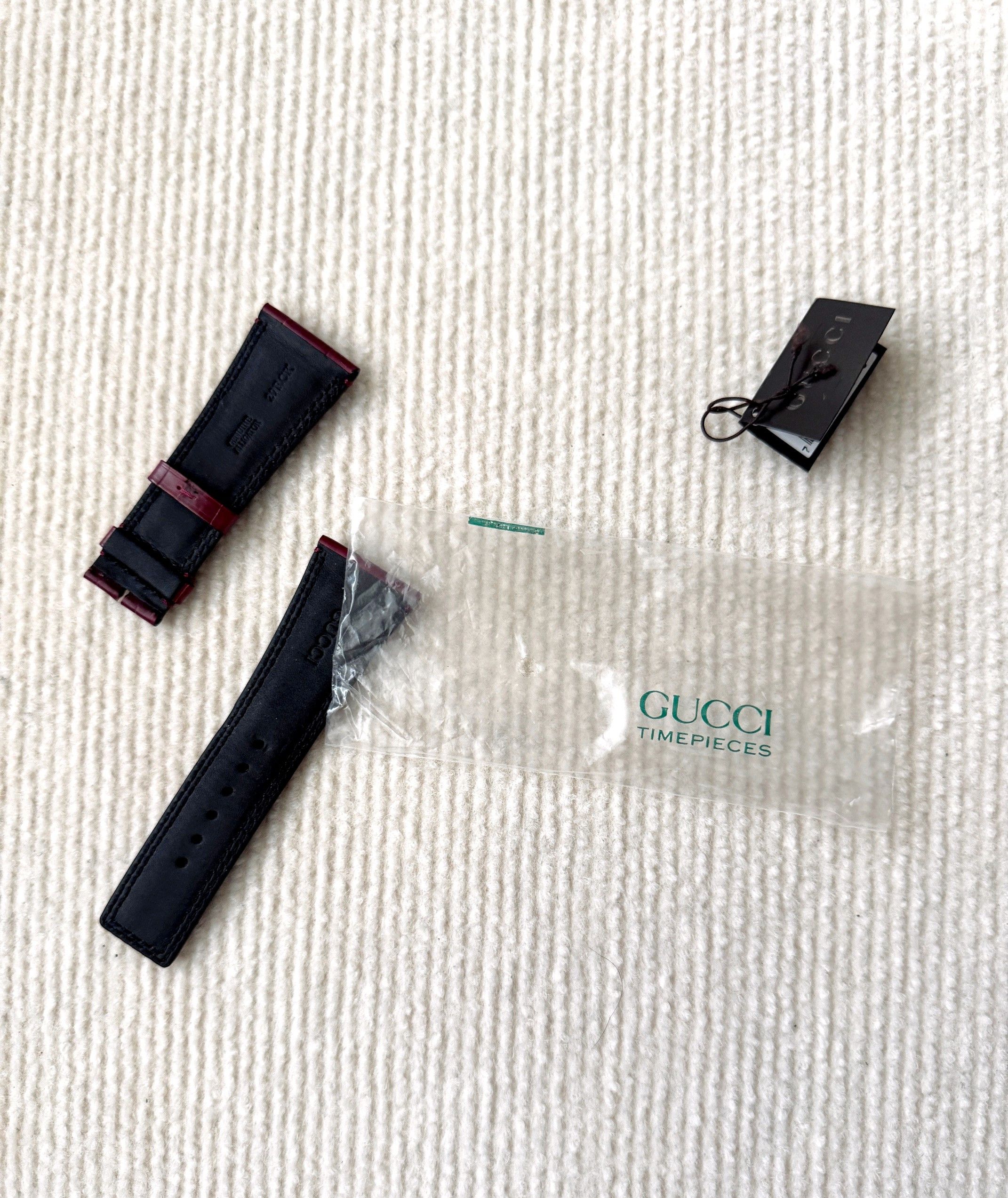 Gucci Gucci Genuine Alligator Leather Watch Strap Size ONE SIZE - 9 Thumbnail