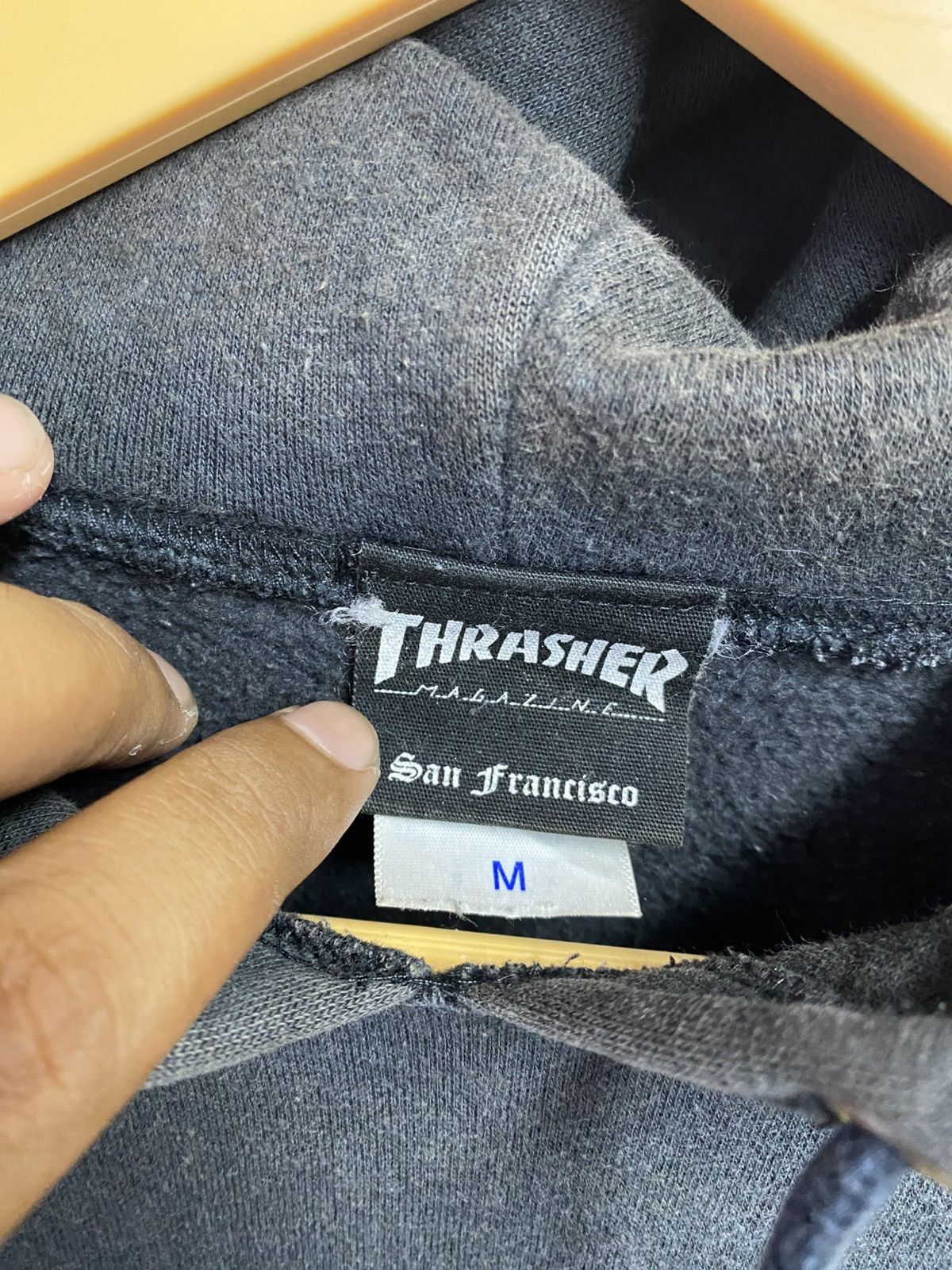 Thrasher Thrasher Magazine Flame Logo pullover hoodie. Size US XL / EU 56 / 4 - 2 Thumbnail