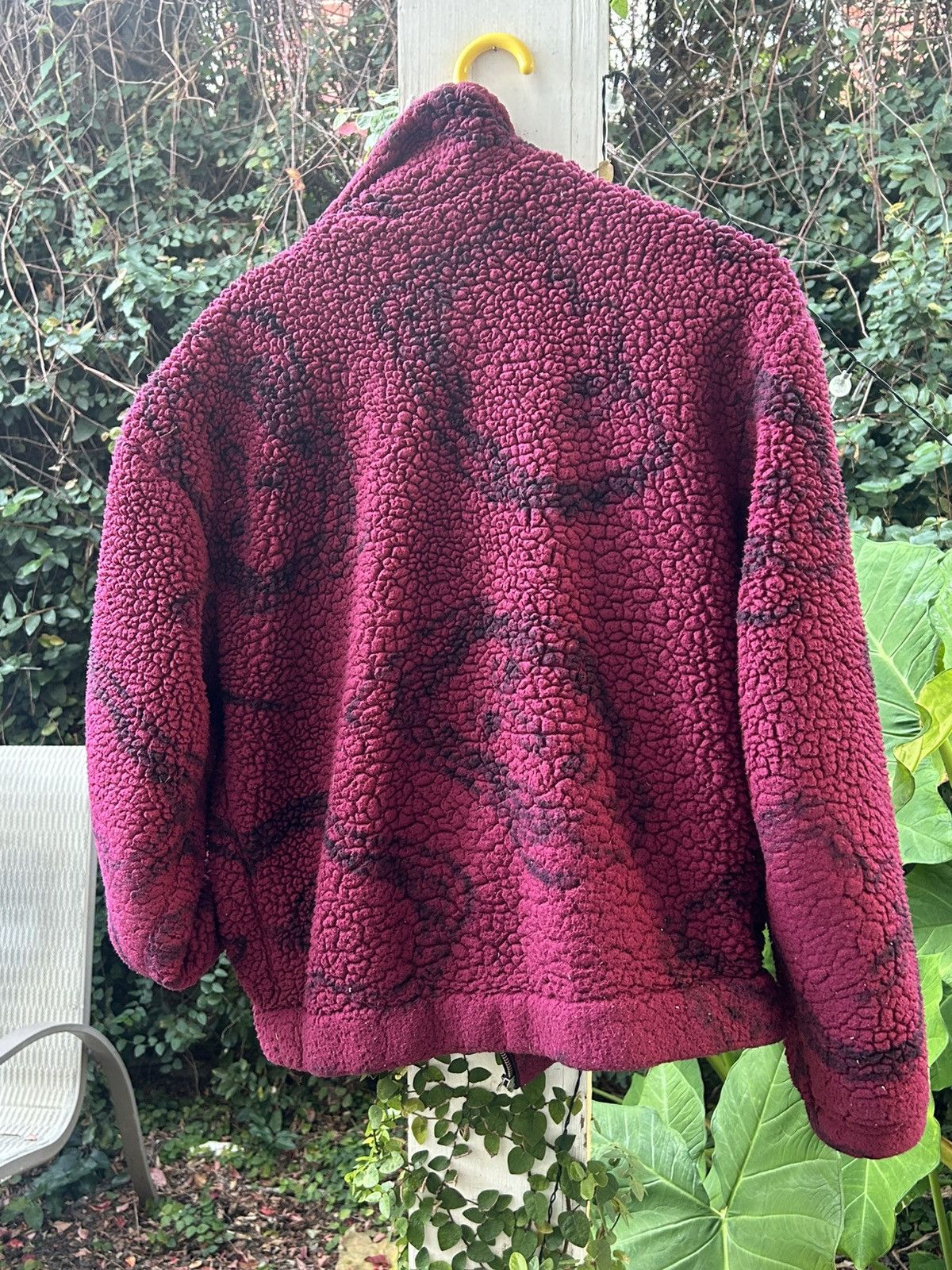 Urban Outfitters Urban Outfitters Maroon shepra fleece zip Size US M / EU 48-50 / 2 - 3 Thumbnail