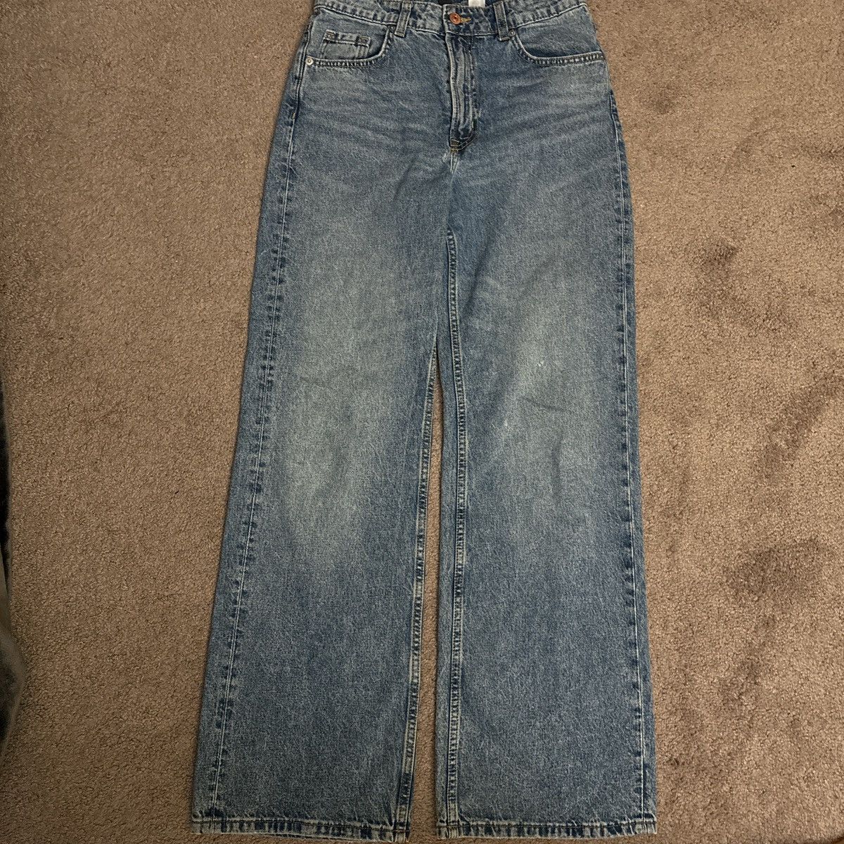 H&M Blue Jeans Size 27" / US 4 / IT 40 - 1 Thumbnail