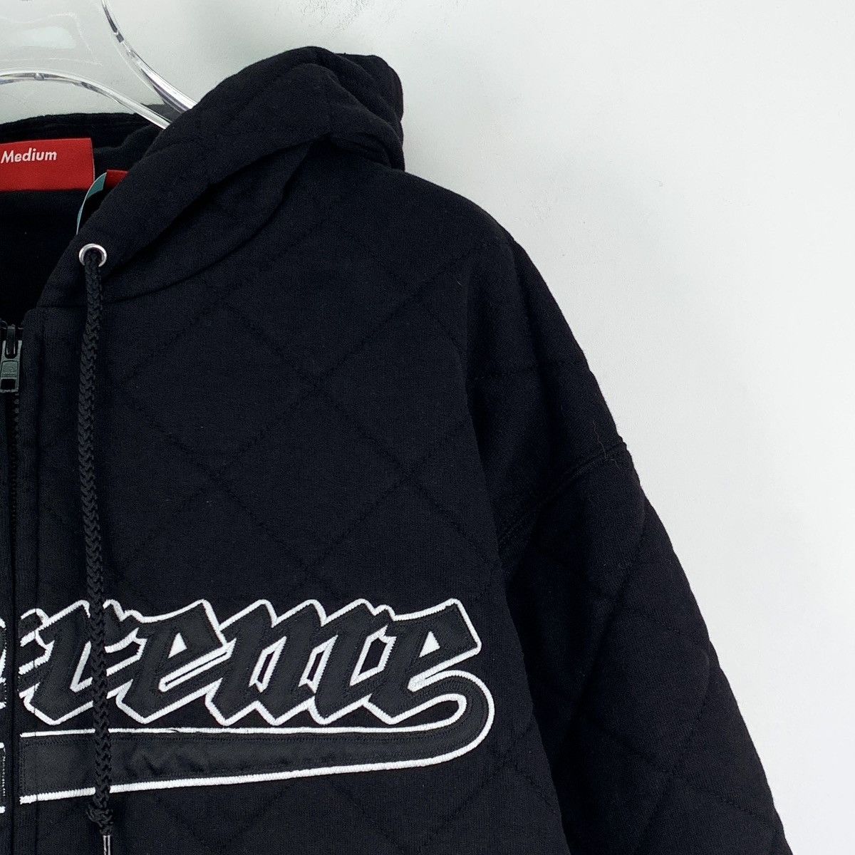 Supreme Supreme Logo Letter Embroidered Hooded Sweatshirt K26WX Size US M / EU 48-50 / 2 - 3 Thumbnail