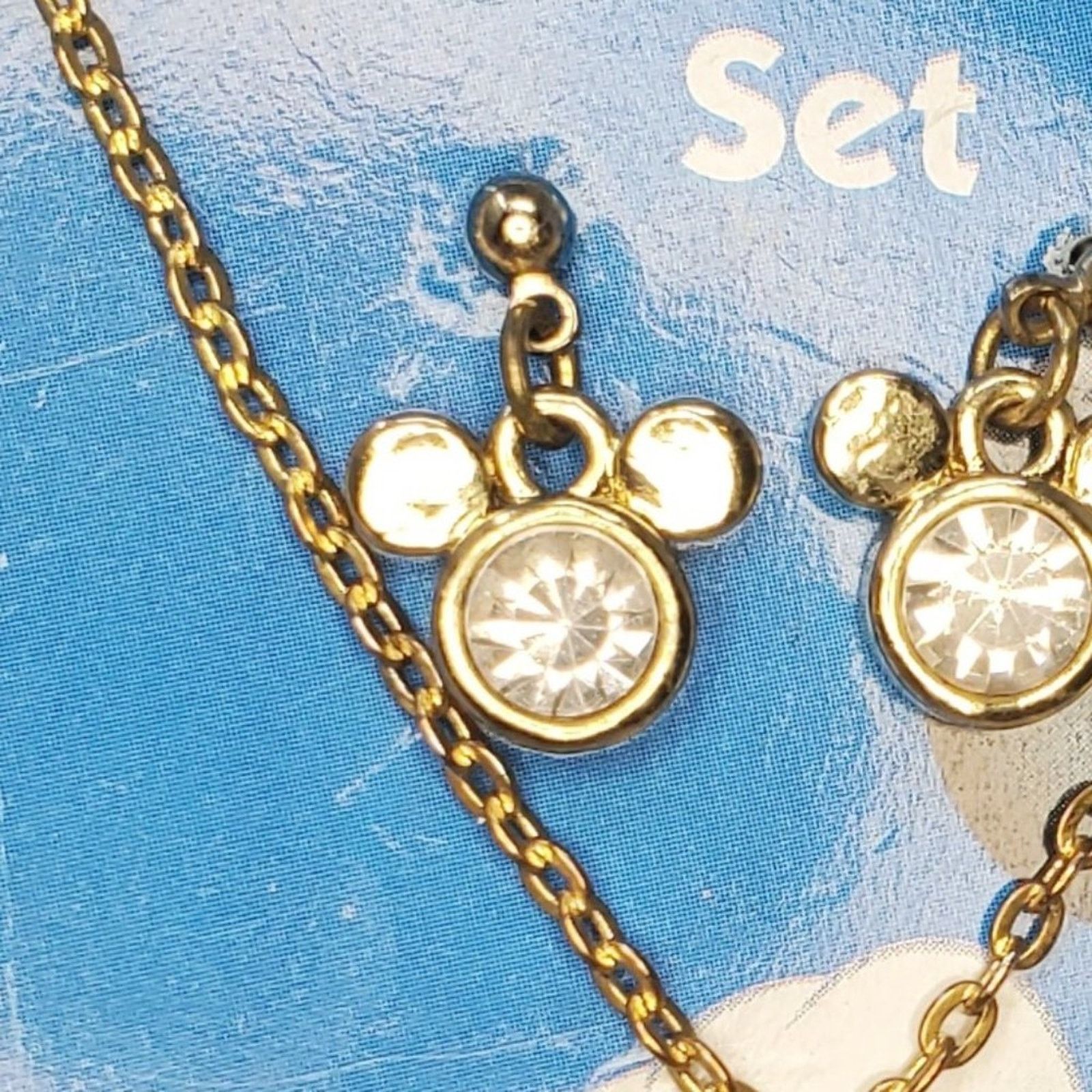 Disney Disney Mickey Mouse Necklace and Earrings Set Size ONE SIZE - 4 Thumbnail