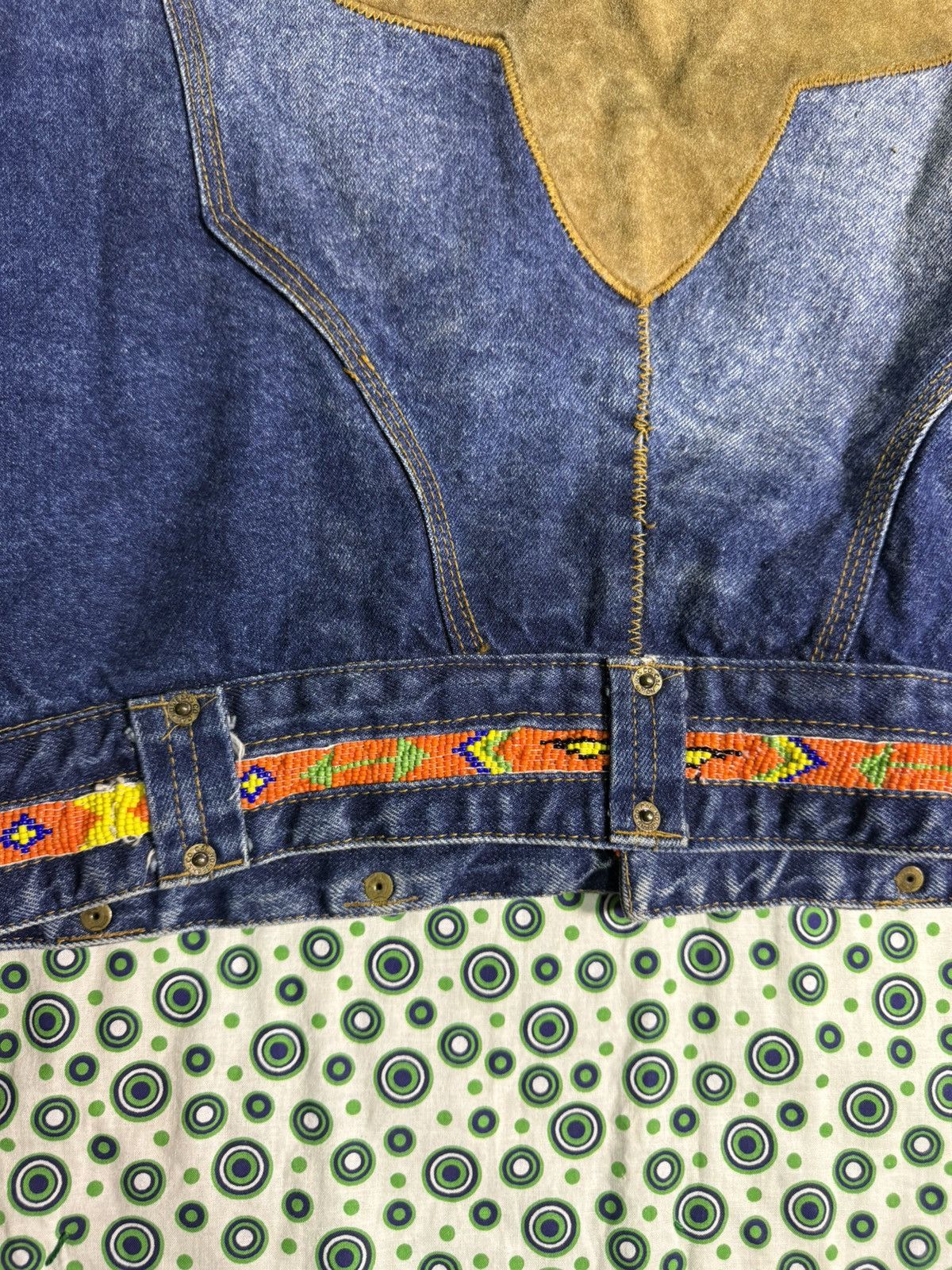 Other Vintage No! Jeans western denim jacket 80s/90s Size US L / EU 52-54 / 3 - 12 Thumbnail