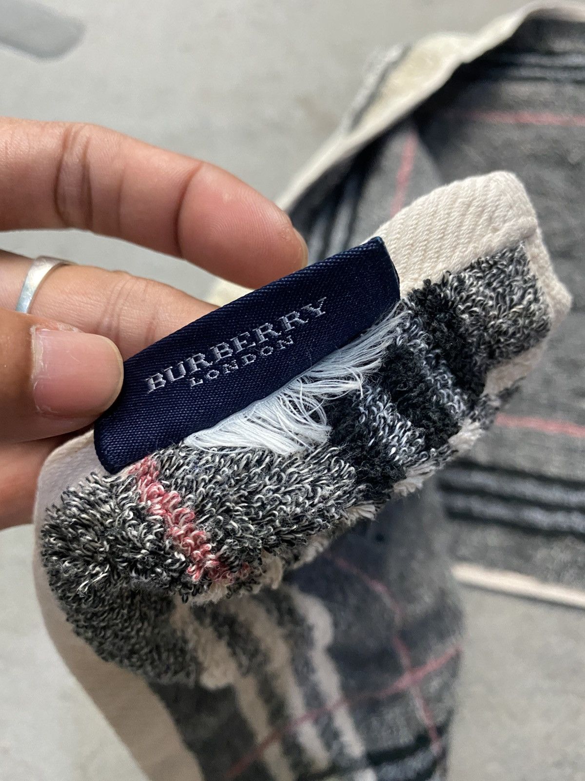 Burberry Burberrys Hand Towell Small Size Size ONE SIZE - 10 Thumbnail