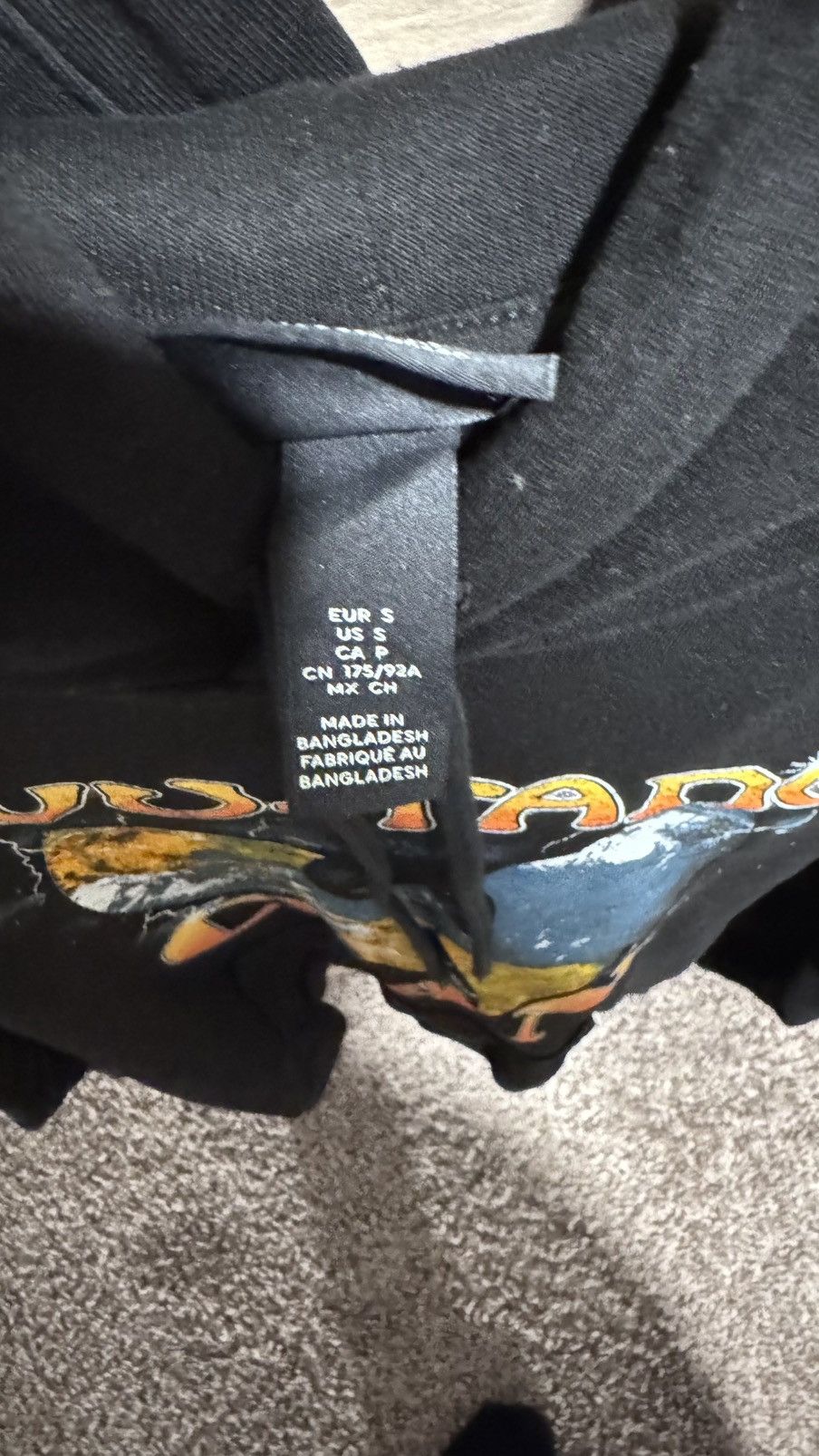H&M H&M WU TANG CLAN HOODIE Size US S / EU 44-46 / 1 - 3 Thumbnail