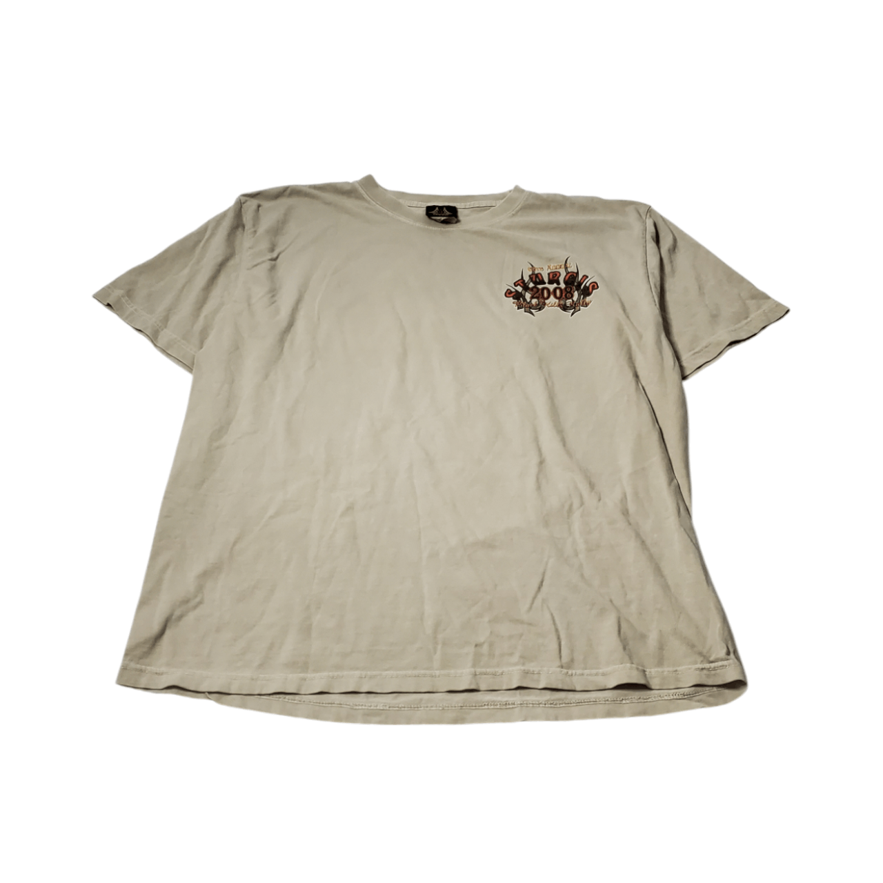 Harley Davidson × Vintage 2008 Sturgis 68th Rally Babe T-Shirt Size US XL / EU 56 / 4 - 4 Thumbnail