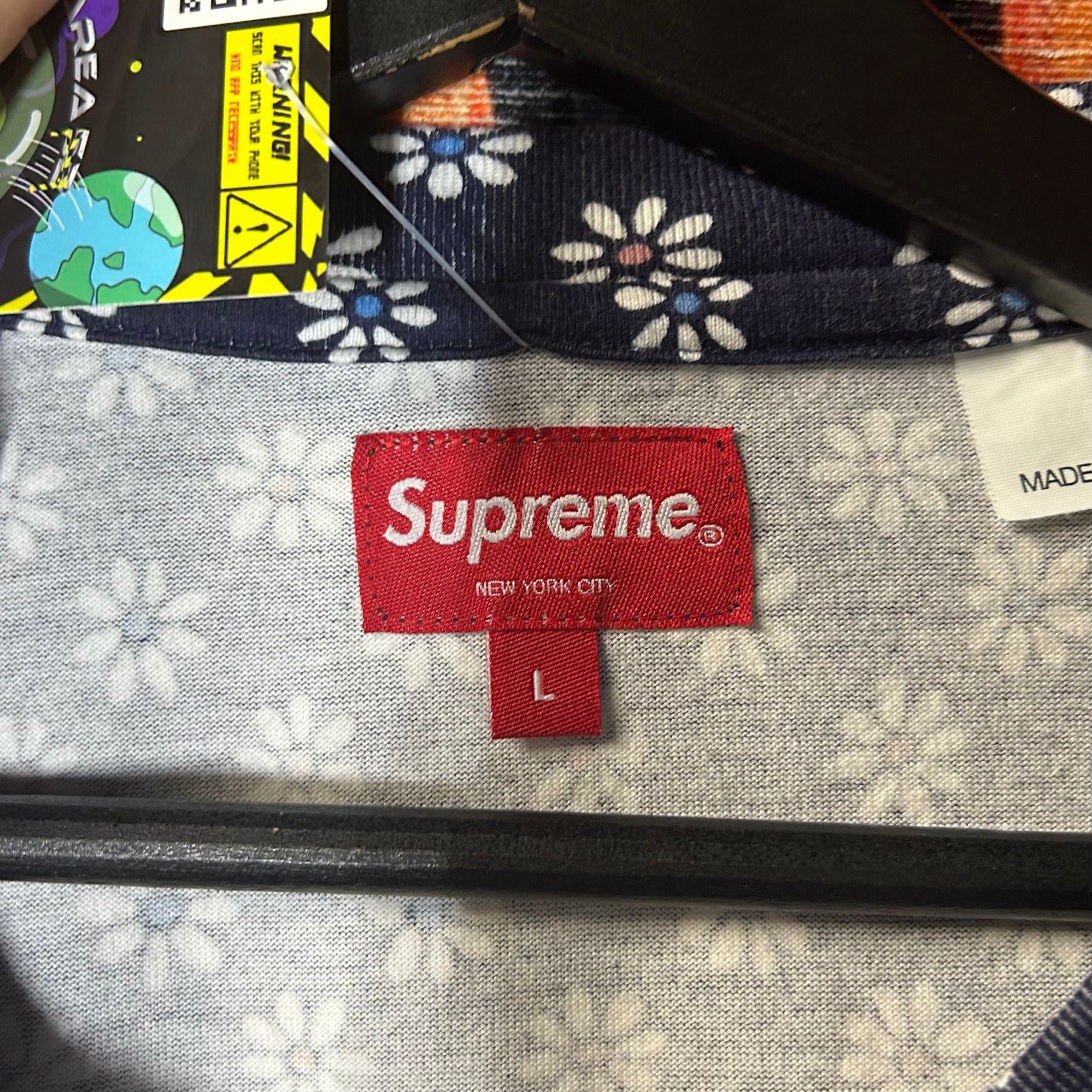 Supreme Supreme AOP Floral Long Sleeve Tee Size Large Size US L / EU 52-54 / 3 - 3 Thumbnail