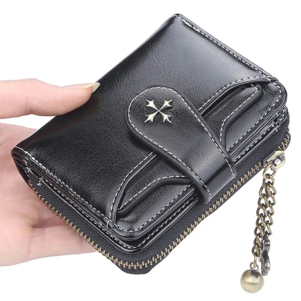 Japanese Brand PU Leather Cross Wallet Size ONE SIZE - 7 Thumbnail