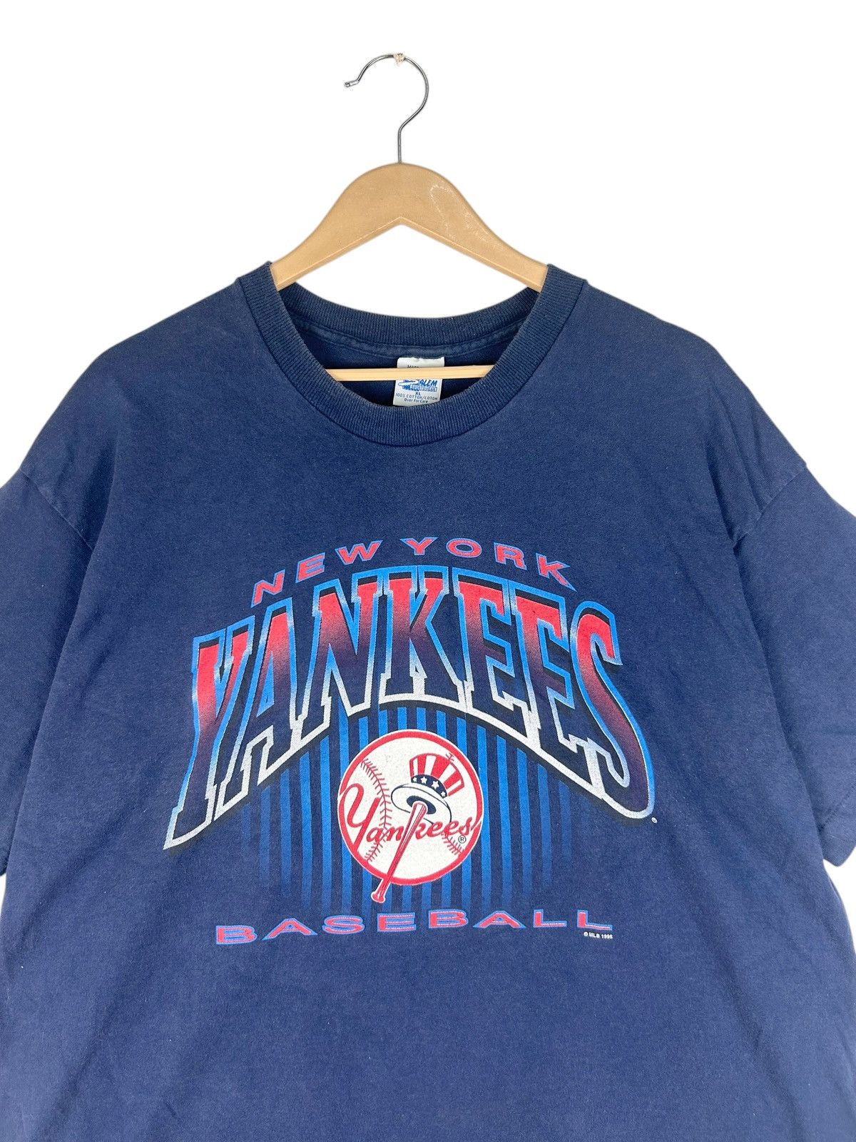 MLB × New York Yankees × Vintage Vintage 90s New York Yankees Logo/ Baseball Offical Merch Size US XL / EU 56 / 4 - 3 Thumbnail