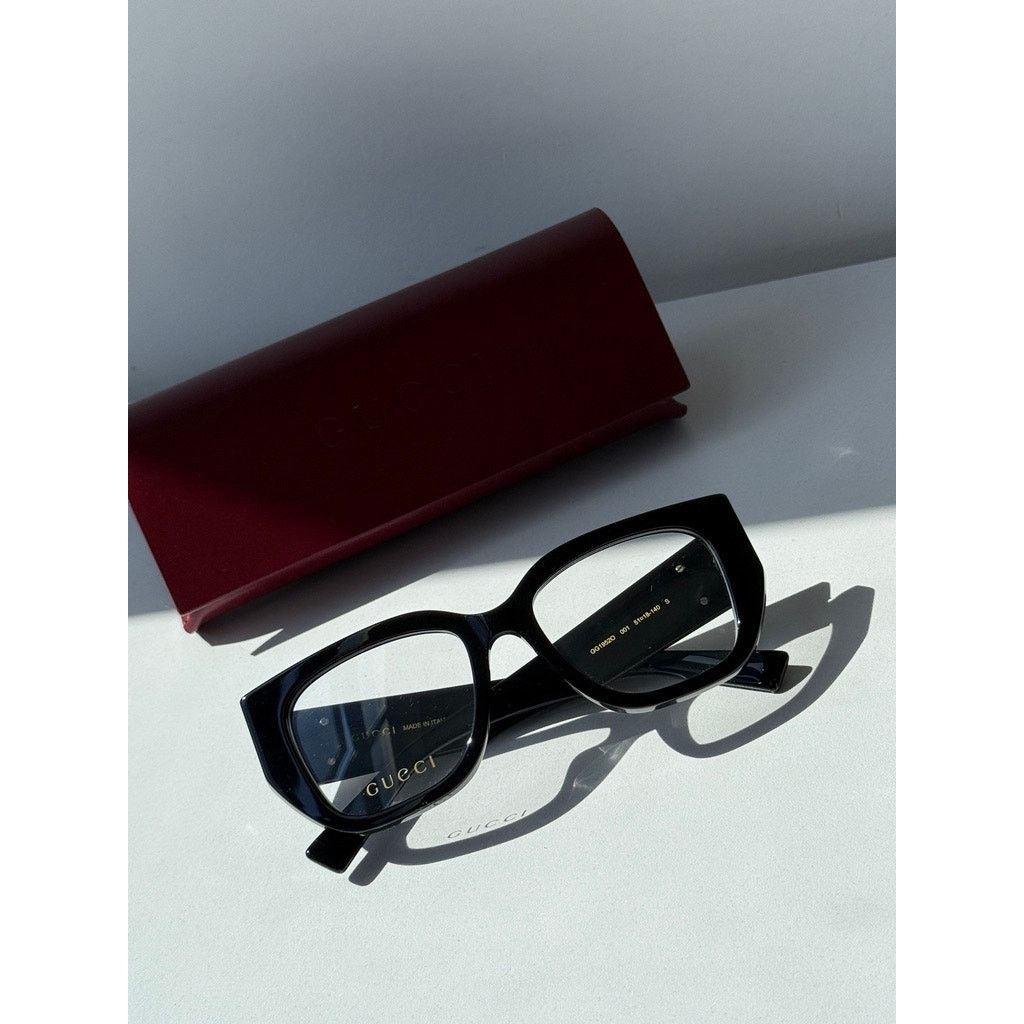 Gucci NEW Gucci GG1952O Black Thick Rim Eyeglasses Frames $515 Size ONE SIZE - 10 Thumbnail