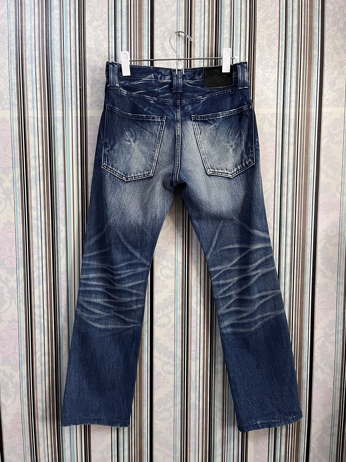 roarguns 1990s Hook metal distress denim look #C2 Size US 29 - 1 Thumbnail