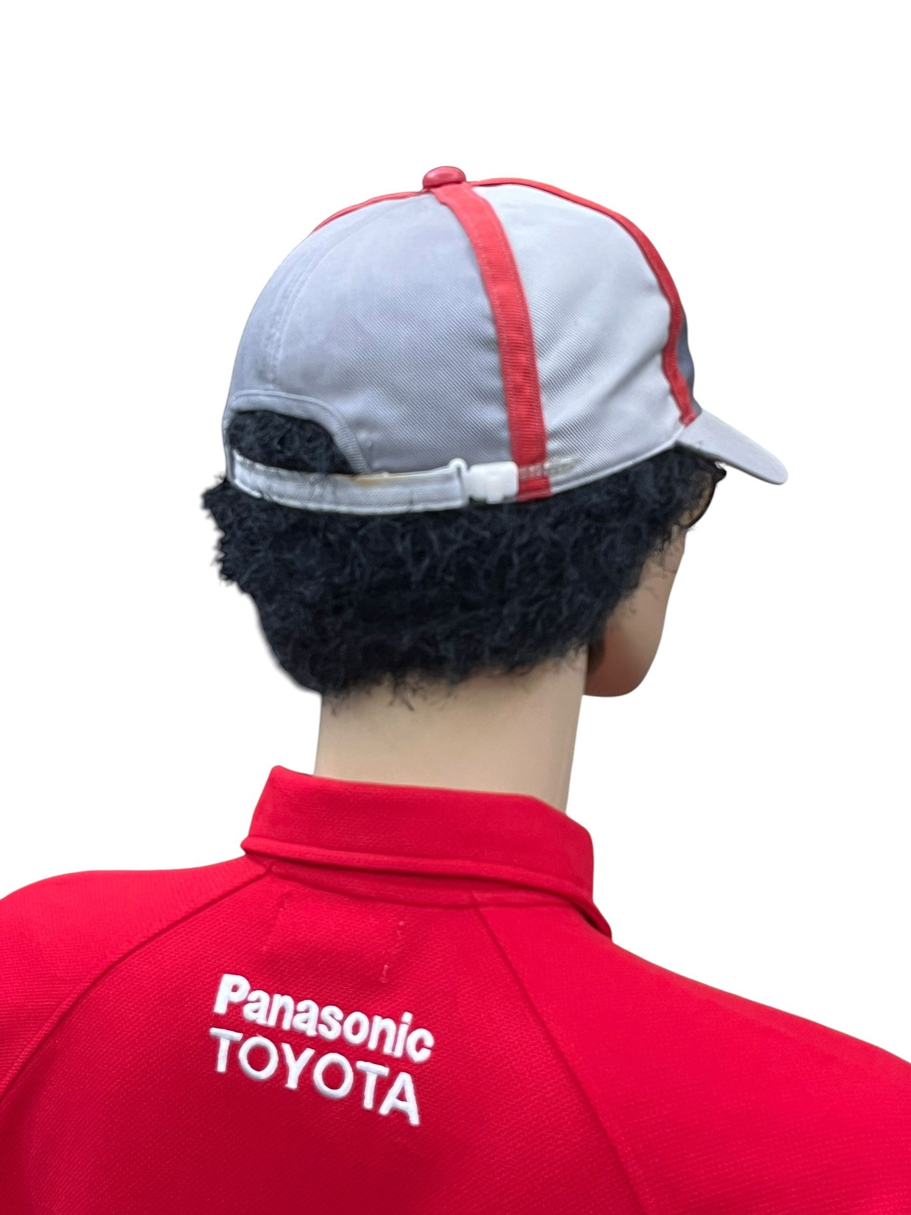 Garment Reproduction of Workers Vintage Toyota Japan Redline Engineer Work Strapback Cap Size ONE SIZE - 2 Thumbnail