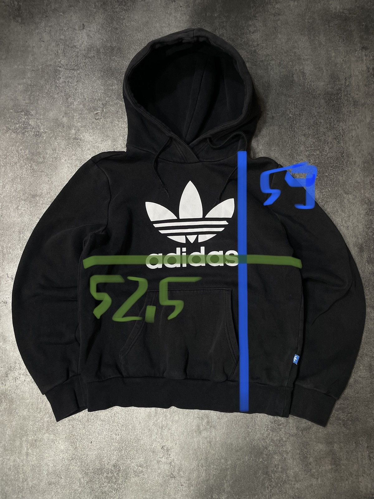 Adidas Adidas Big Logo Hoodie Hype Streetwear Size S / US 4 / IT 40 - 13 Thumbnail