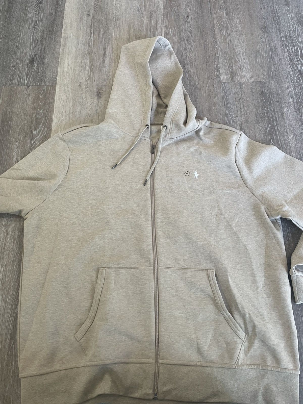 Polo Ralph Lauren Beige ralph lauren polo zip up hoodie xxl Size US XXL / EU 58 / 5 - 1 Thumbnail