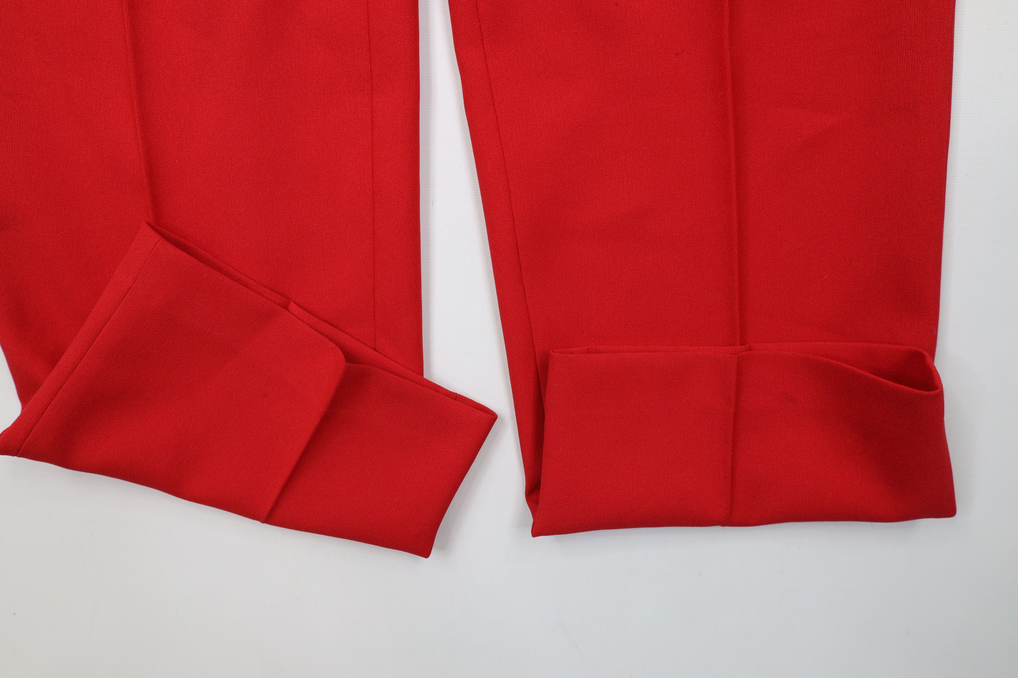 Vintage Vintage 70s Streetwear Knit High Waist Chino Pants USA Size 34" / US 12 / IT 48 - 5 Thumbnail