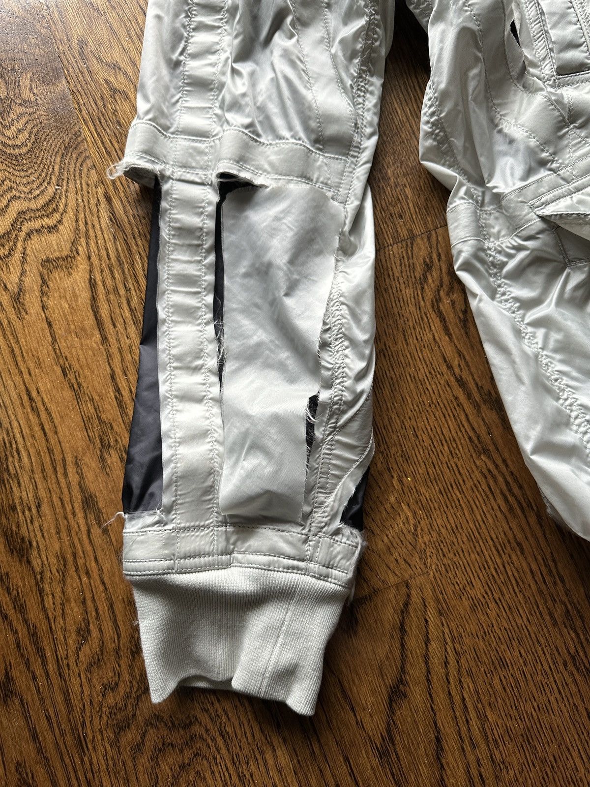 Rick Owens Rick Owens SS19 BABEL Runway Destroyed Rod Flight Jacket 50 Size US M / EU 48-50 / 2 - 5 Thumbnail