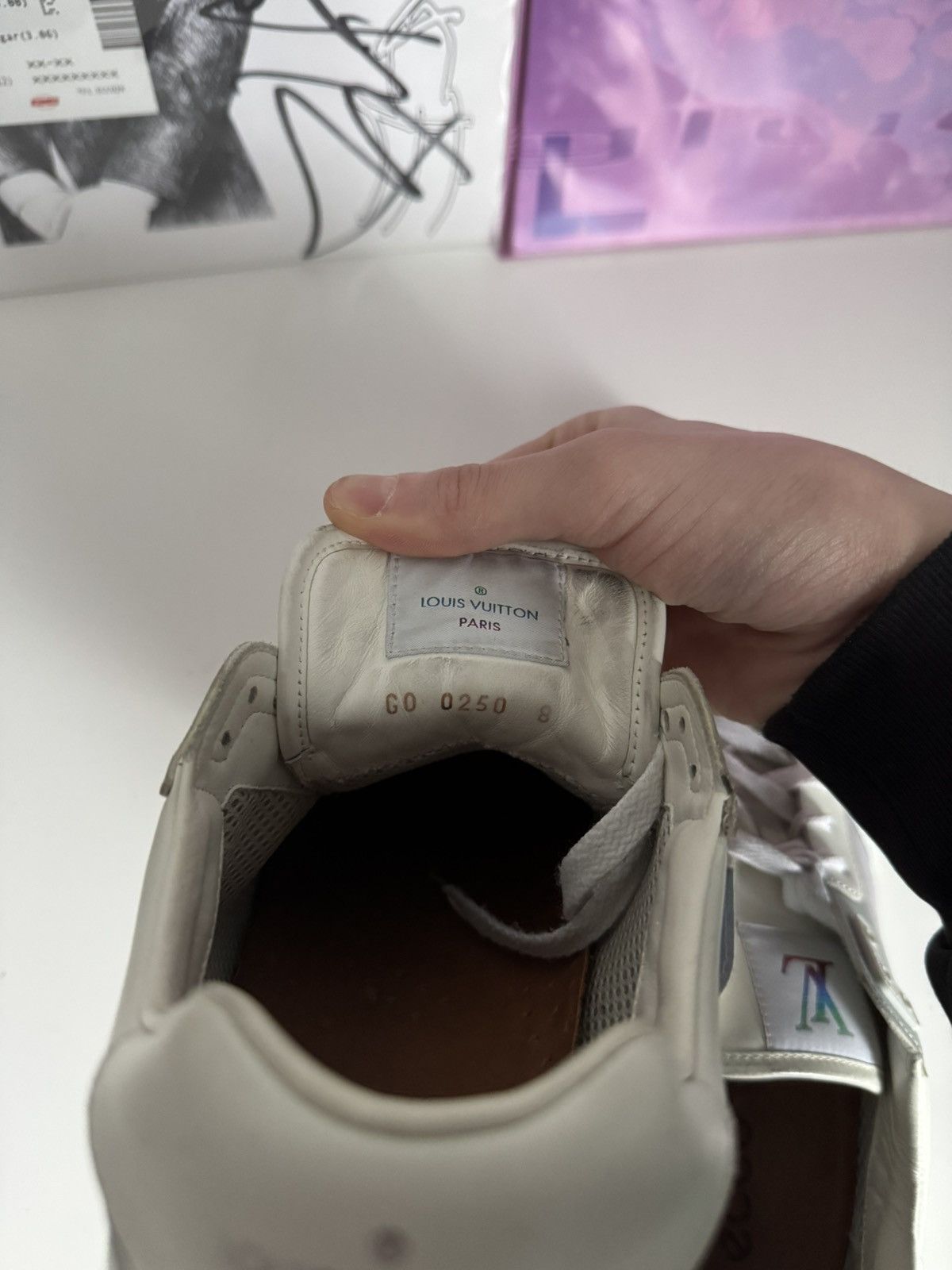 Louis Vuitton Louis Vuitton Run Away Sneakers Iridescent Monogram Luxury Size US 8 / EU 41 - 13 Thumbnail