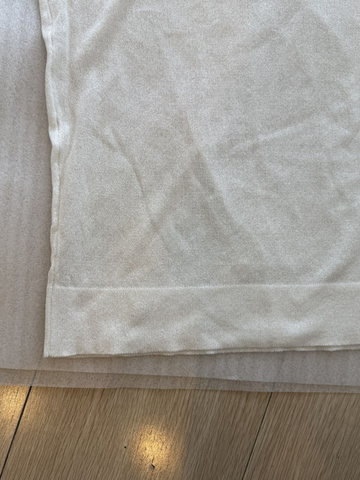 Needles Needles Paper Polo Sweater Cream Size US M / EU 48-50 / 2 - 6 Thumbnail