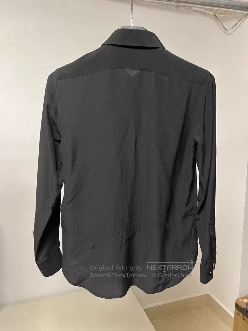 Saint Laurent Paris Saint Laurent Paris Black Samurai Silk Black Shirt i Size XS / US 0-2 / IT 36-38 - 2 Thumbnail