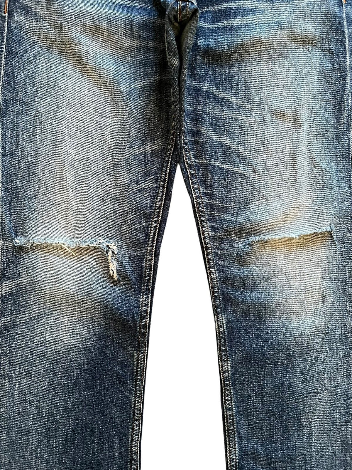 Black Label × Japanese Brand SALES🔥Vintage Black Label Selvedge Distress Jeans Size US 29 - 6 Thumbnail