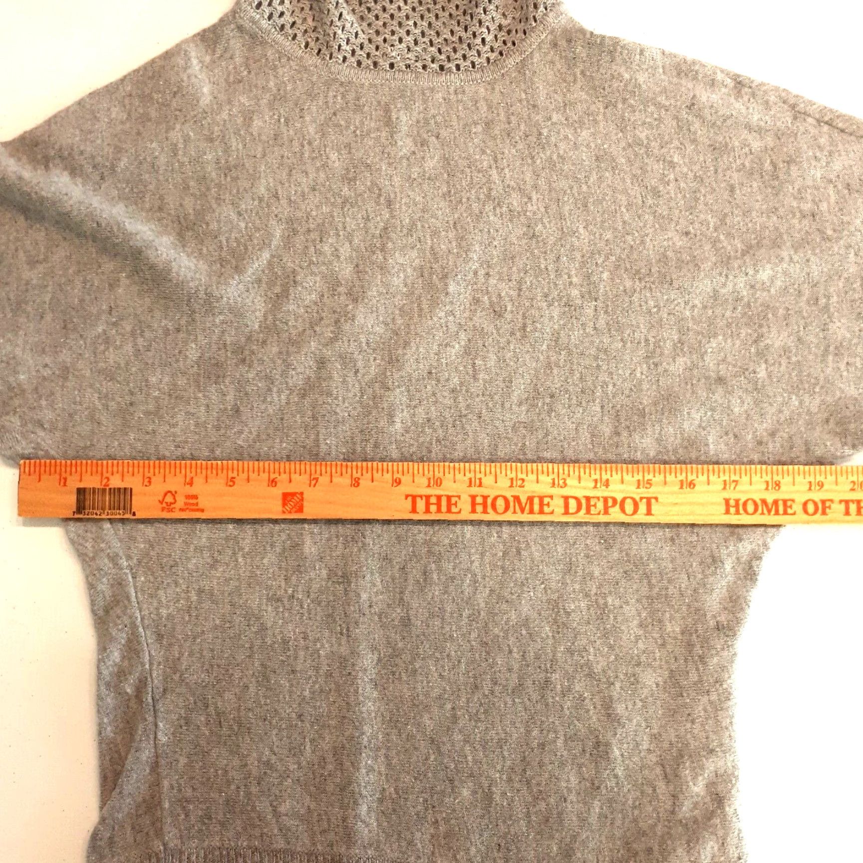 Buffalo David Bitton Buffalo David Bitton Sweater Womens XS Gray Angora Blend Long Sleeve Cowl Neck Size XS / US 0-2 / IT 36-38 - 4 Thumbnail