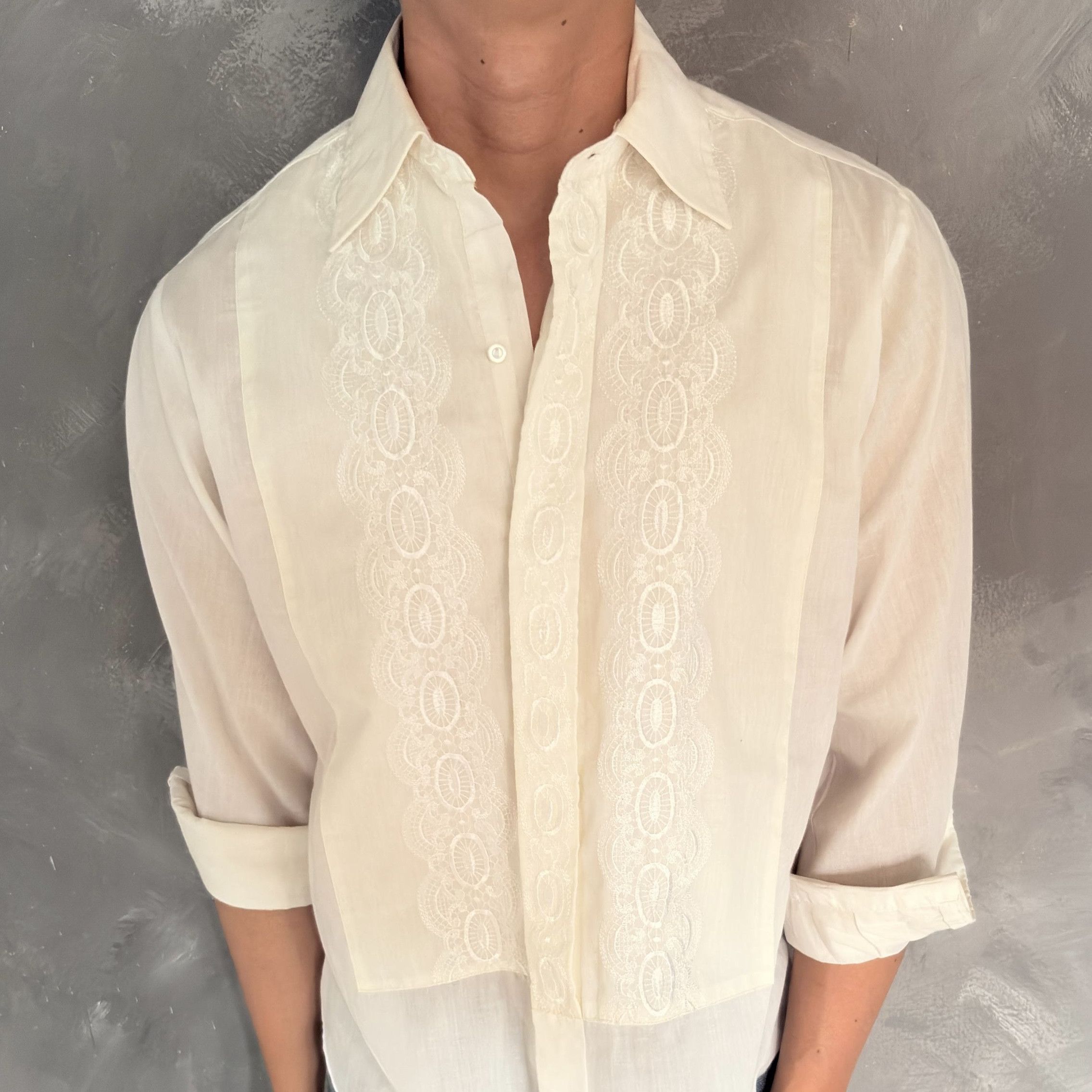 Vintage Rare Vintage 70s Disco Shirt Size US M / EU 48-50 / 2 - 4 Thumbnail
