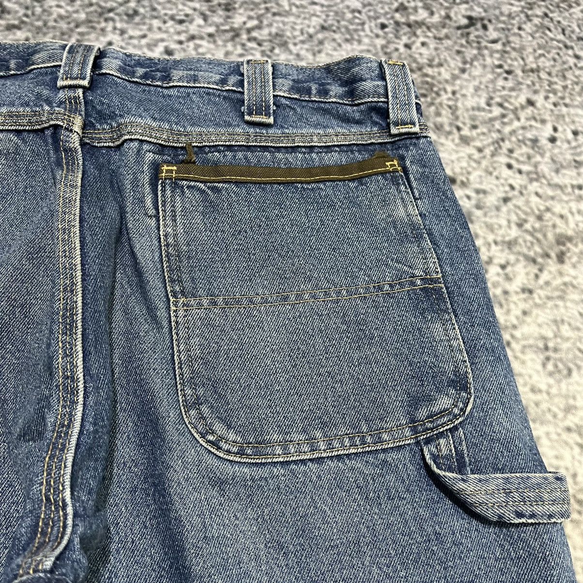 Wrangler VINTAGE WRANGLER BAGGY LOOSE FIT CARPENTER WORKWEAR JEANS Size US 36 / EU 52 - 6 Thumbnail