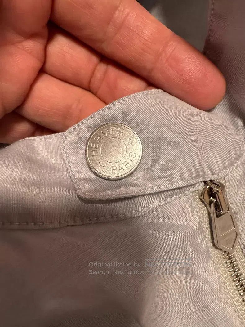 Hermes Hermes size 41 Silk Jacket, 33% Mulberry Silk + 45% Cotton Size US S / EU 44-46 / 1 - 7 Thumbnail
