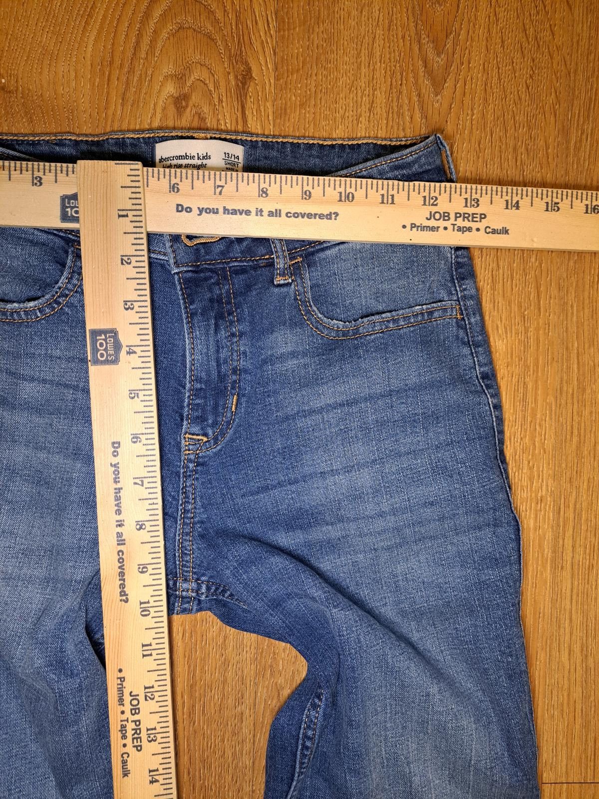 Other Abercrombie & Fitch Jeans Kids 13/14 Shorts Blue Cotton Size 24" / US 00 / IT 34 - 8 Thumbnail