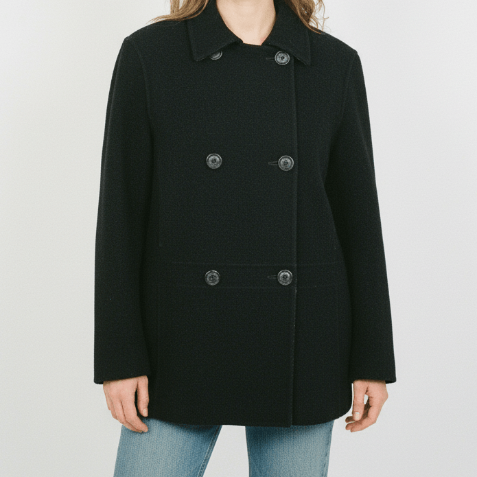 J.Crew Vintage J.Crew Coat Button Wool Double Breast Jacket Size M / US 6-8 / IT 42-44 - 1 Thumbnail