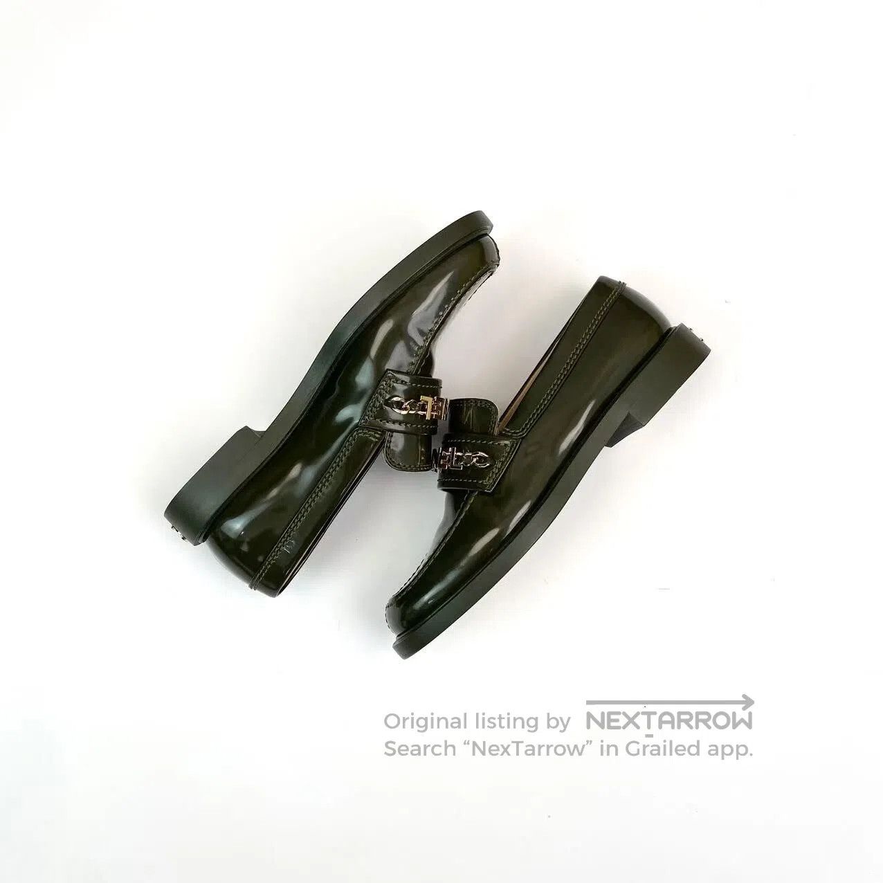 Chanel Chanel Loafers with metal letter accessories| Size US 5.5 / IT 35.5 - 5 Thumbnail