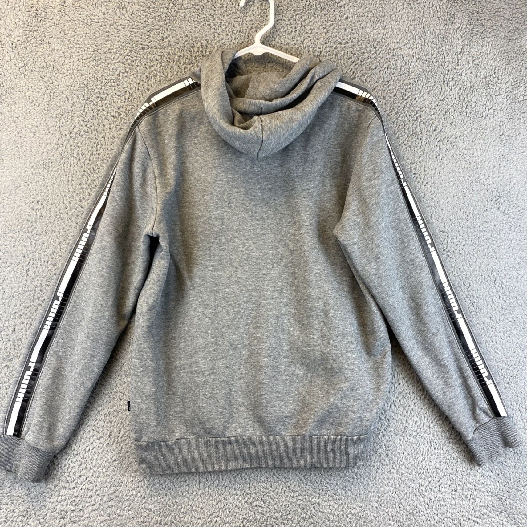Puma PUMA Men's Essentials Big Logo Hoodie S Small Gray / 55-15 Size US S / EU 44-46 / 1 - 6 Thumbnail