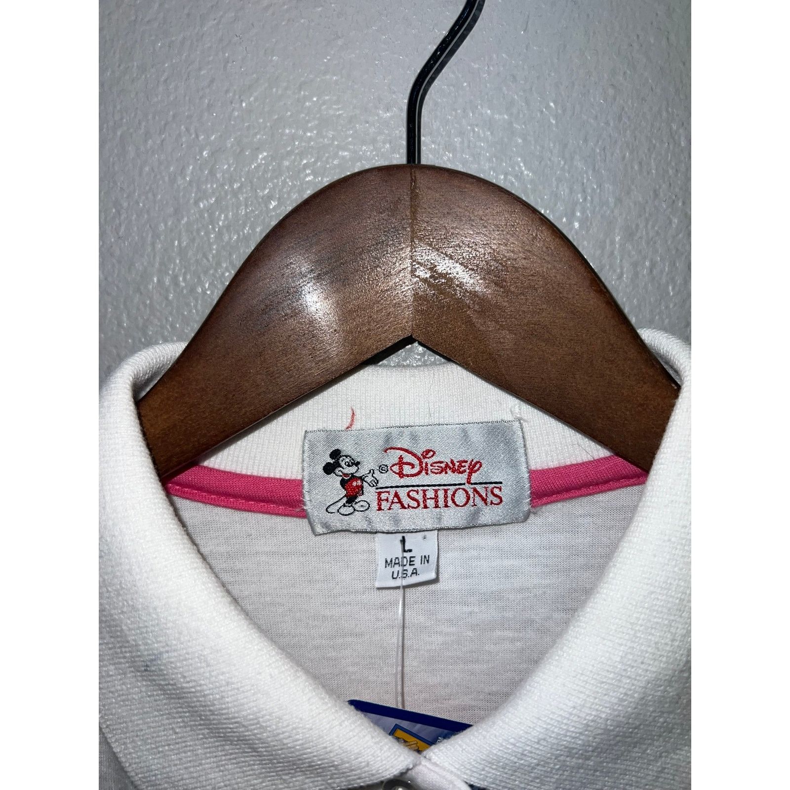 Disney Vintage Disney Fashions Golf Polo Shirt Mickey Mouse 80s VTG Size US M / EU 48-50 / 2 - 6 Thumbnail