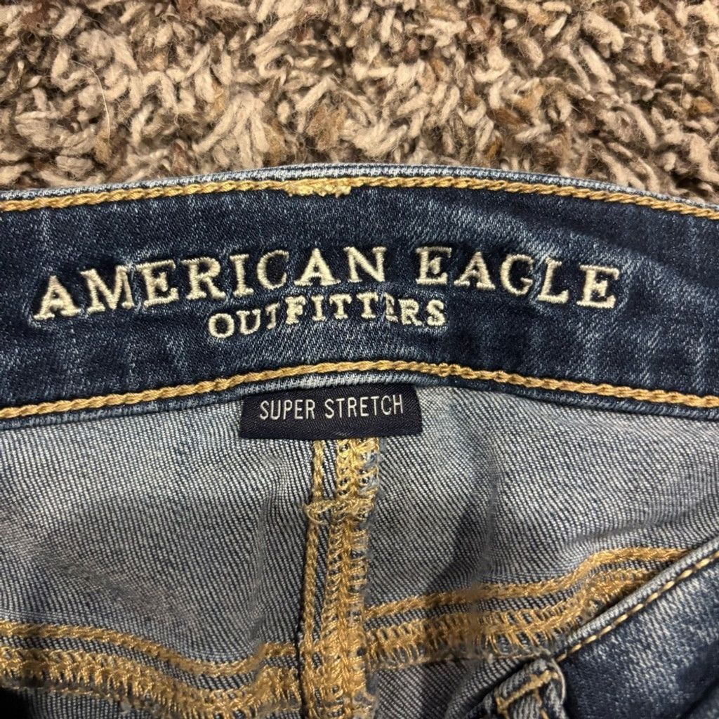 American Eagle Outfitters American Eagle Outfitters Classic Blue Jegging Jeans Size 24" / US 00 / IT 34 - 2 Thumbnail